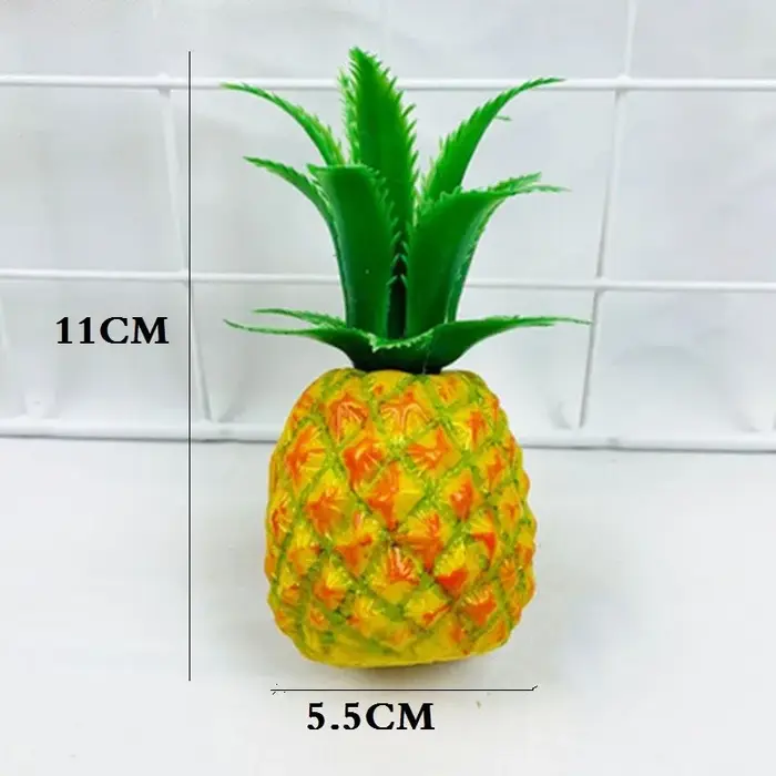 Simulation d'ananas artificiel en plastique