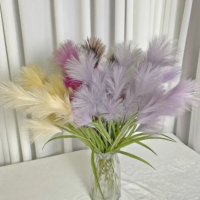 Bouquet d'herbe de pampa artificielle