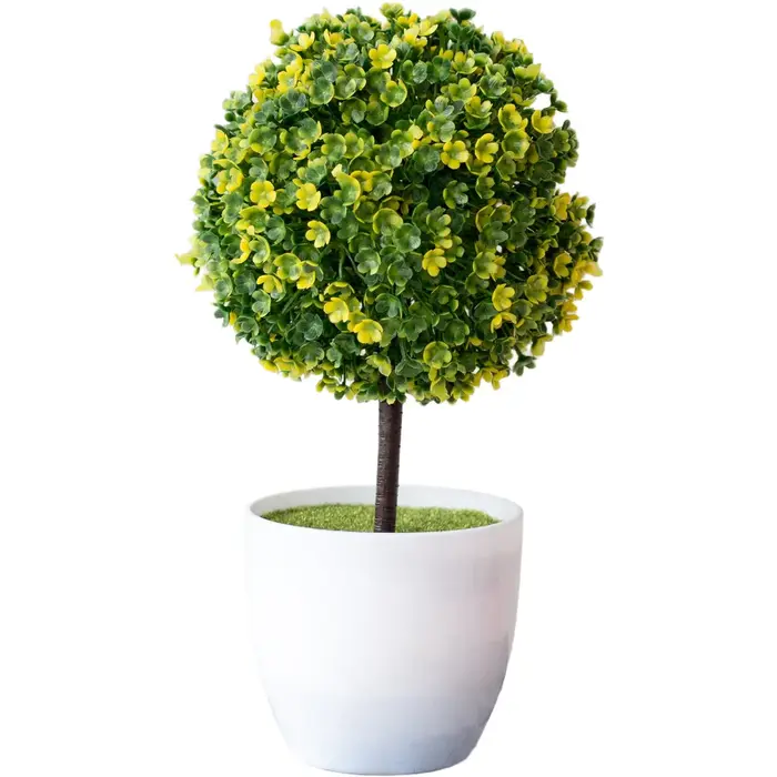 Plante artificielle de jacinthe et de camélia en forme de boule pour la décoration de table