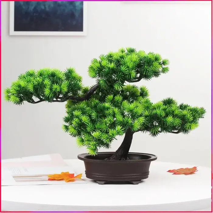 Plantes artificielles enrichies bonsaï