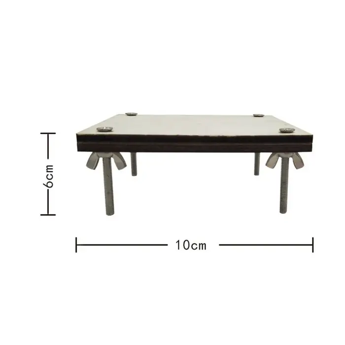 Kit de presse à fleurs en bois 4x4 pouces