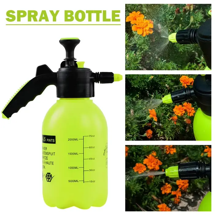 Pulvérisateur de jardin avec pompe à eau, bouteille de pulvérisation de plantes à sangle réglable, p