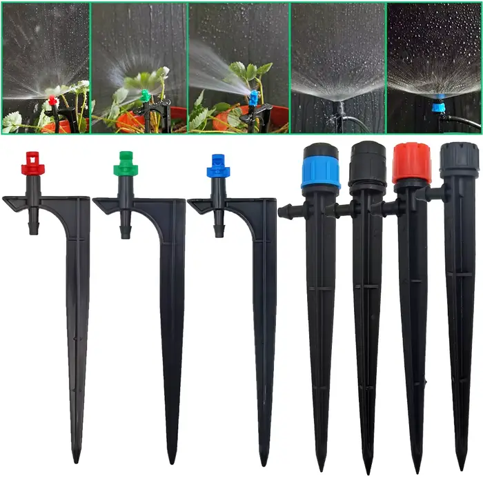Oasis 15 pièces arrosage de jardin goutte à goutte arroseur buse de brumisation sur piquet goutteur 