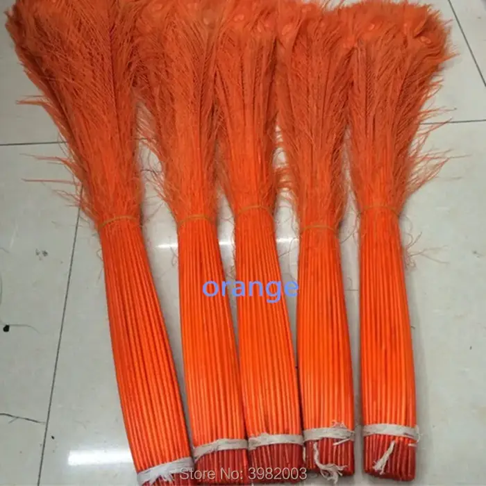Nouveau! Plumes de paon naturelles pour vase à fleurs décoré