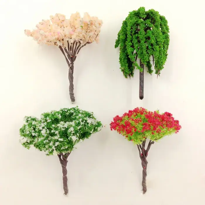Arbre Rose Artificiel, Saule Miniature