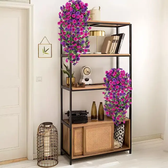Fleurs artificielles suspendues Faux Morning Glory