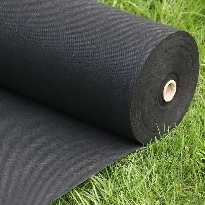 1 rouleau de tissu de paysage de jardin barrière contre les mauvaises herbes tapis de jardinage sur route de voiture robuste couverture de sol en polypropylène plante fleur végétale