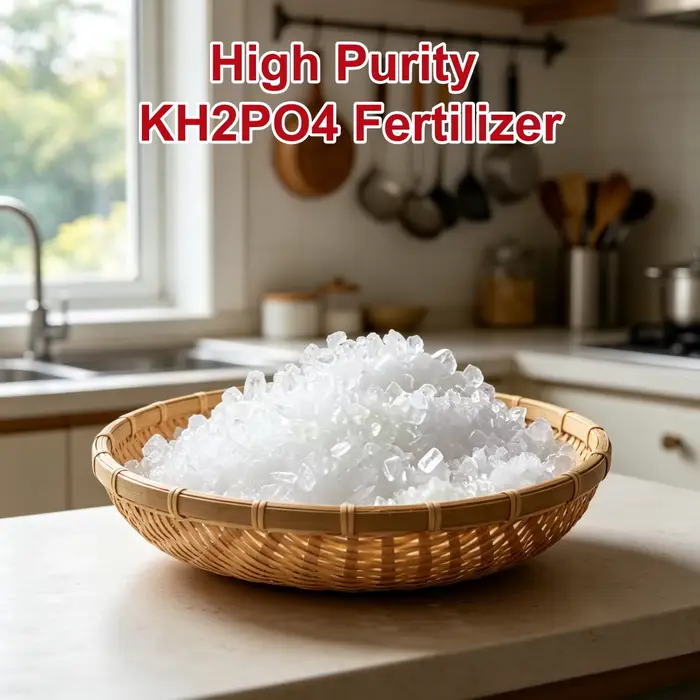 Engrais KH2PO4 de haute pureté, phosphate de potassium à dissolution rapide pour l'agriculture, le j