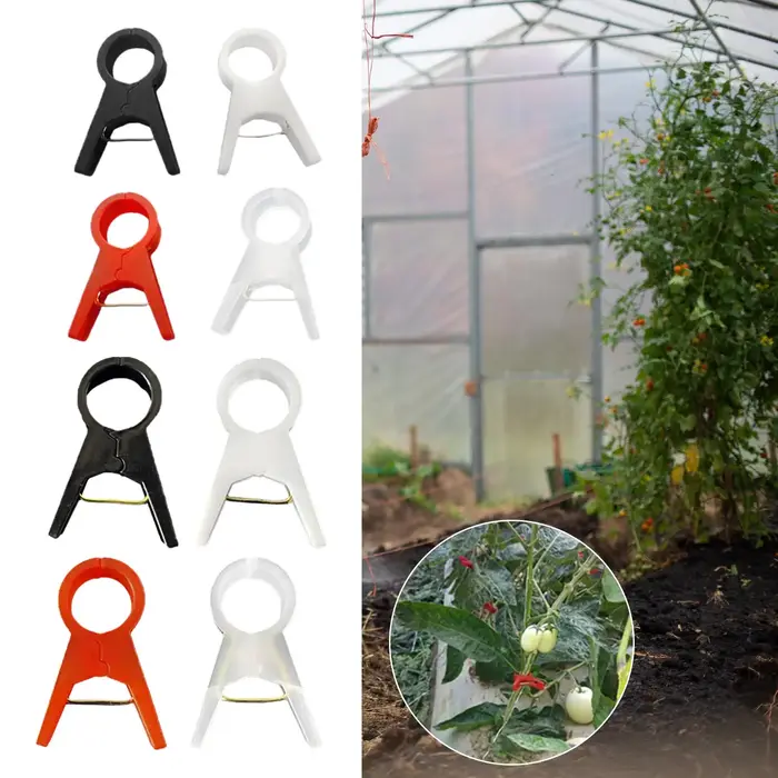 Clips pour plantes, 100 pièces, support pour tomate, vigne, concombre, fleur