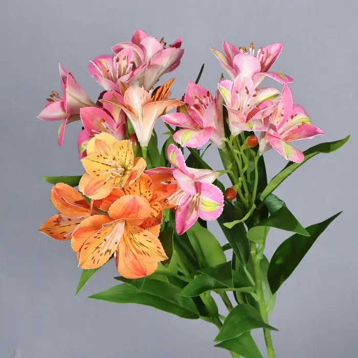 30In jonquille fleurs artificielles trompette fleur Faux Arrangement
