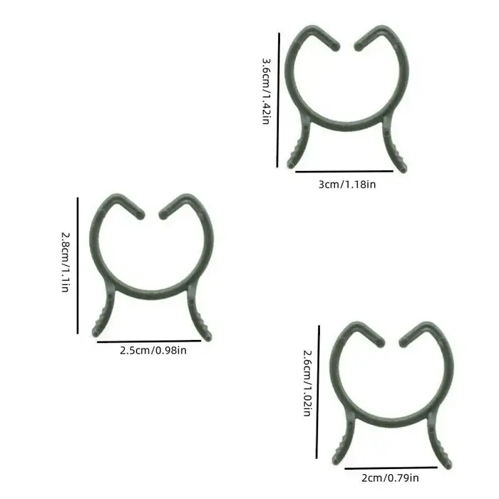 100/200 pièces Clips pour plantes