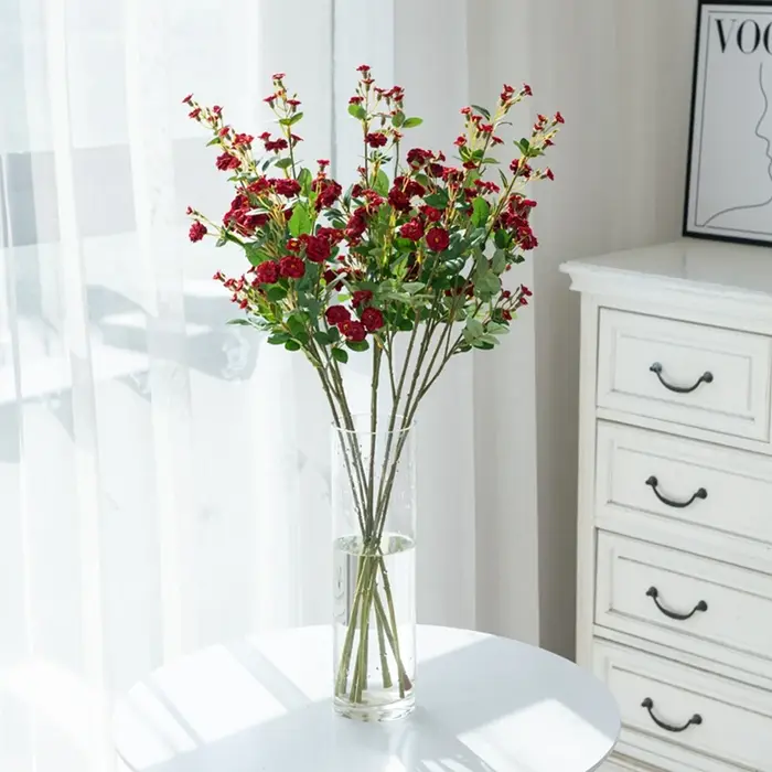 1PC Fleurs Artificielles Faite à la Main