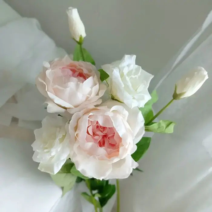 Fleurs de pivoines artificielles nouvelle collection hydratant toucher réel décoration de maison salon fête de mariage