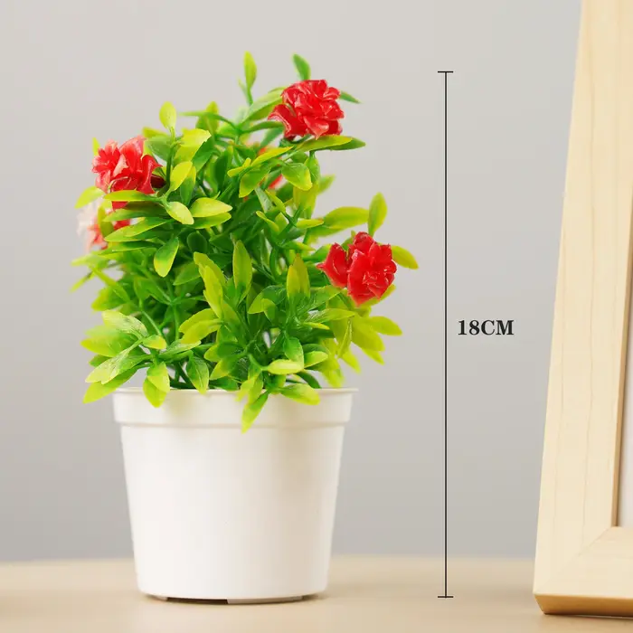 Plantes artificielles en pot de faux bonsaï