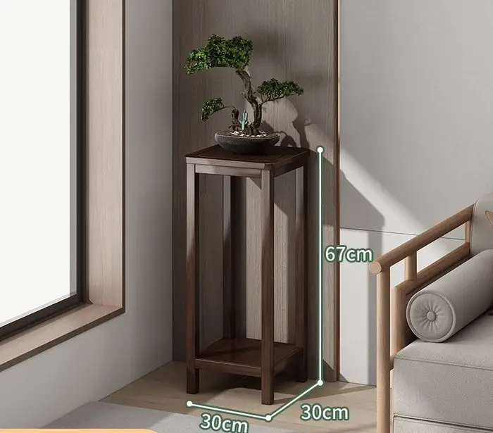 Support à fleurs pour salon, étagère de rangement pour pots de fleurs, table d'appoint pour balcon,