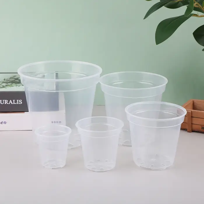Pot de plantation rond pour orchidées