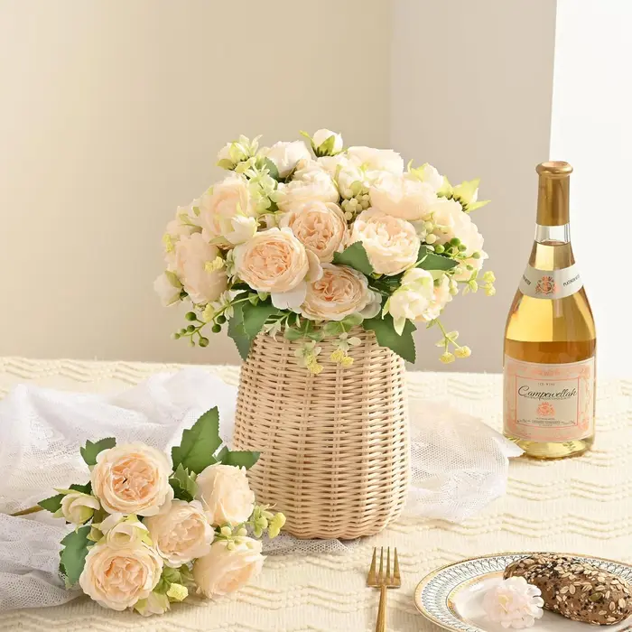 Fleur artificielle pivoine