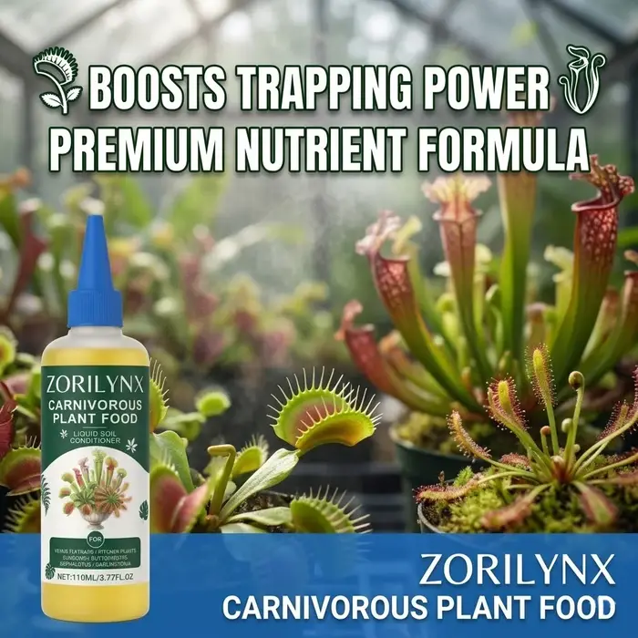 Engrais liquide et conditionneur de sol pour plantes carnivores 110 ml, booster de croissance haute