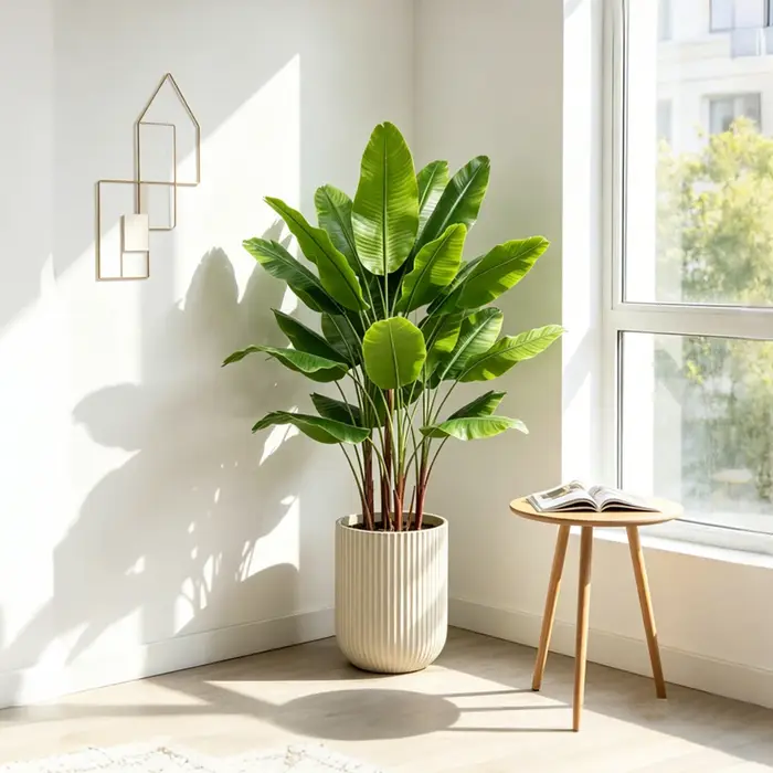 Plantes artificielles de bananiers de 75 cm