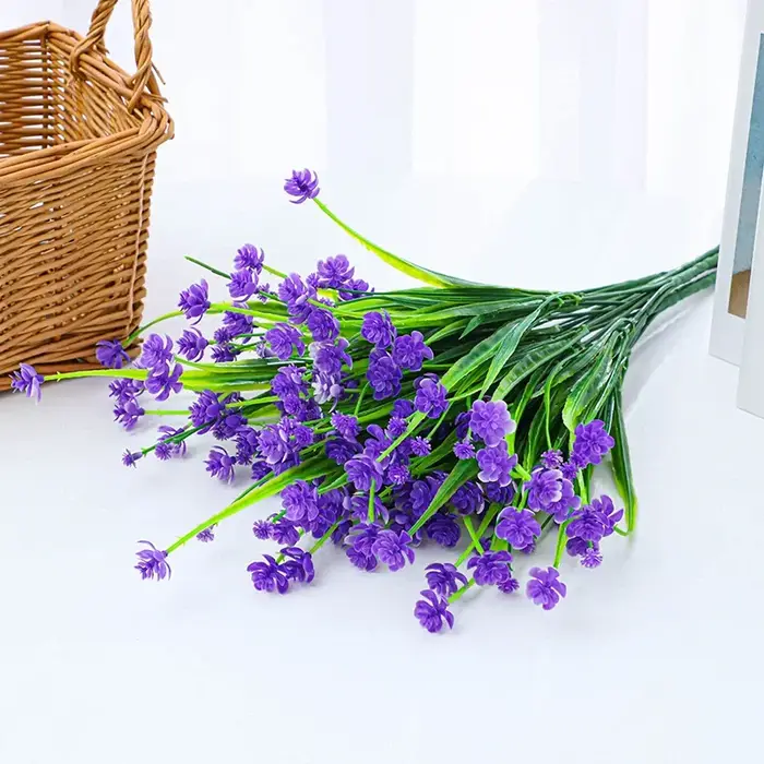 Fleur artificielle, herbe de printemps, camélia, cloison décorative extérieure, fleur artificielle, 
