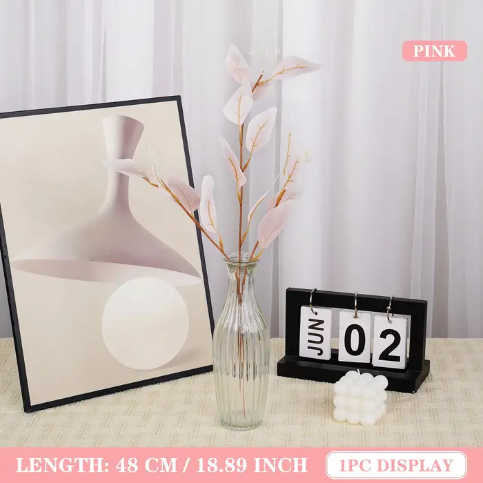 Plante artificielle longue branche d'eucalyptus