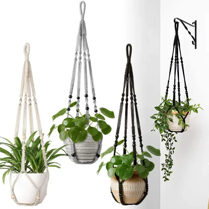 Panier suspendu pour plantes vertes de jardinage