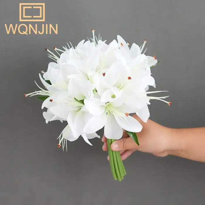 Bouquet de Lys Rose à 20 Têtes