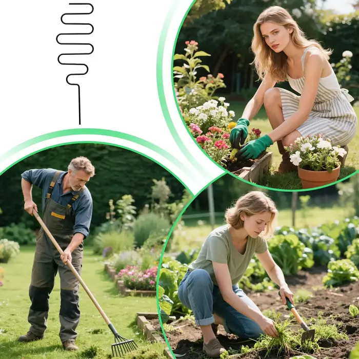 Piquets de Support pour plantes en métal