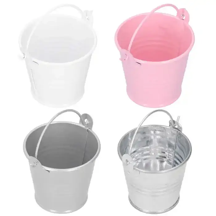 Mini pot de fleur en fer pour plantes succulentes