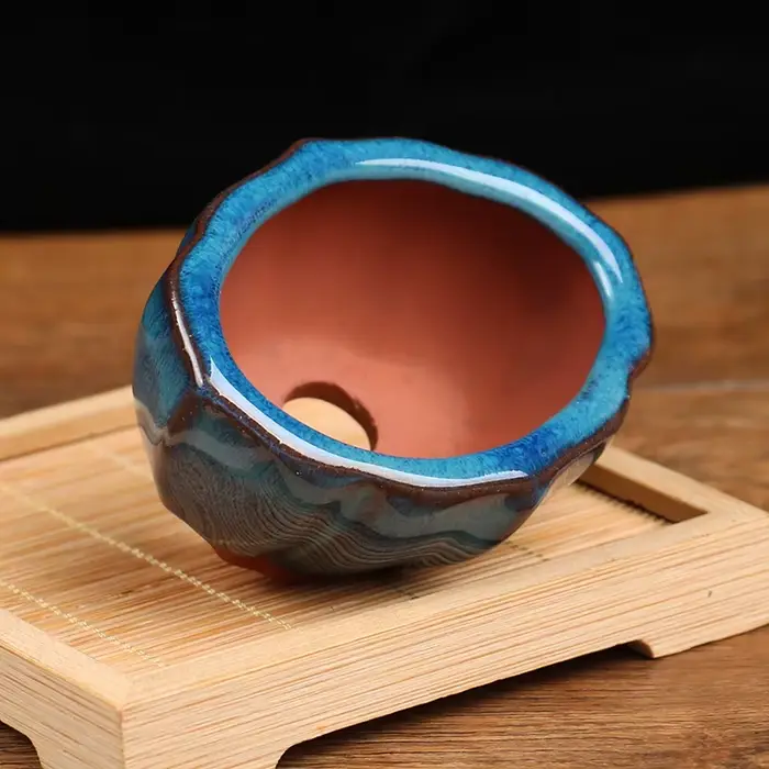 Nouveau pot de fleurs en céramique de style chinois