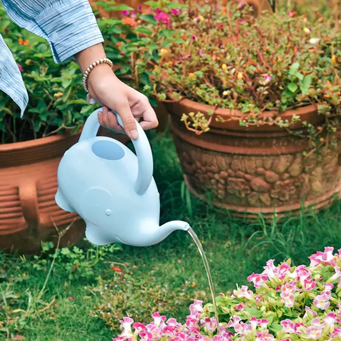 Arrosoir éléphant décoratif d'intérieur