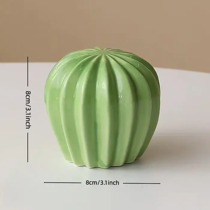 Nouvelles décorations 2026 pour la maison et le jardin : Cactus en céramique esthétique pour la décoration intérieure