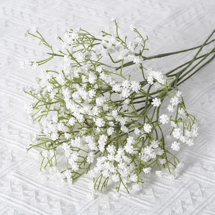 Fleur artificielle en plastique Gypsophila pour extérieur