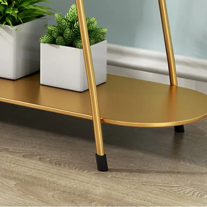 Étagère à fleurs, support vertical d'angle pour plantes