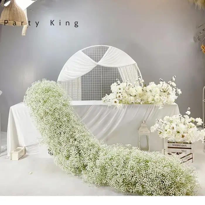 Bouquet de fleurs d'hortensia artificielles pour décoration de la maison