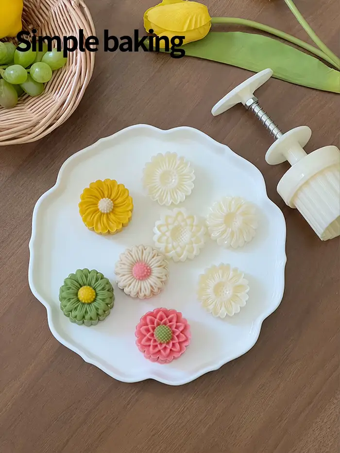 Moule à pâtisserie en forme de marguerite