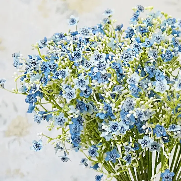 Gypsophila mariée tenant des Vases de fleurs en plastique pour la décoration de la maison