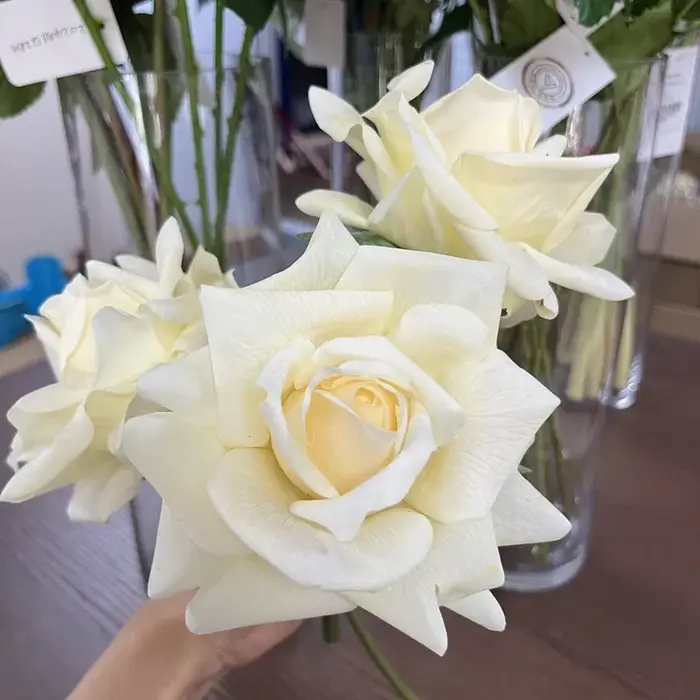 Roses Artificielles Hydratantes au Toucher Réel