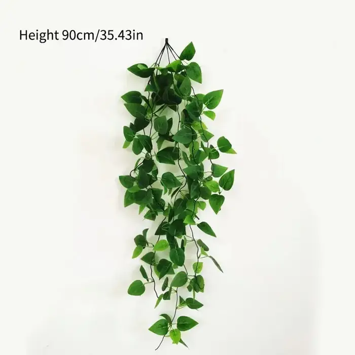 Simulation de mur de plantes artificielles, plante grimpante d'intérieur, plante verte, décoration m