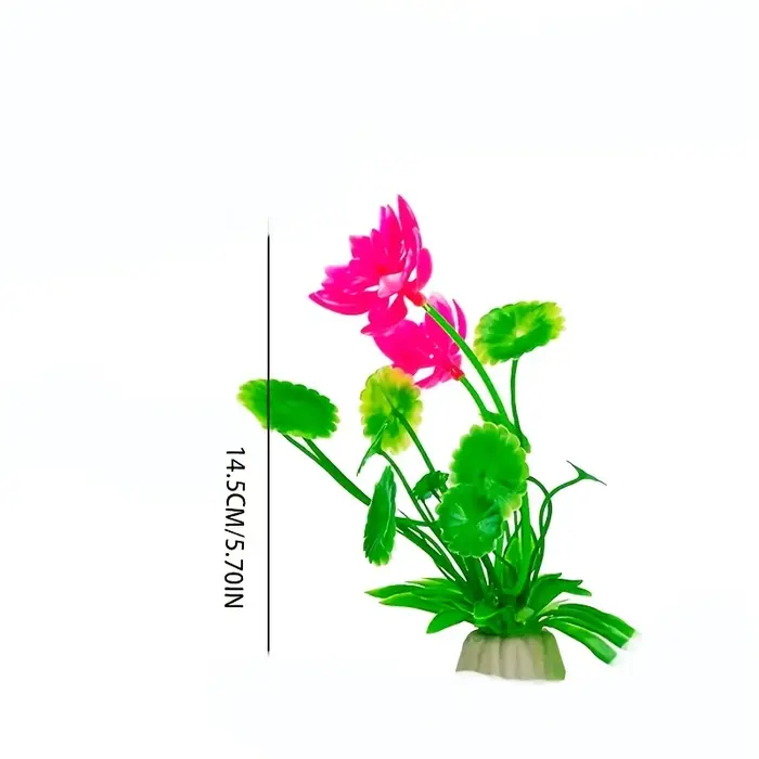Plantes aquatiques artificielles décoratives pour aquarium