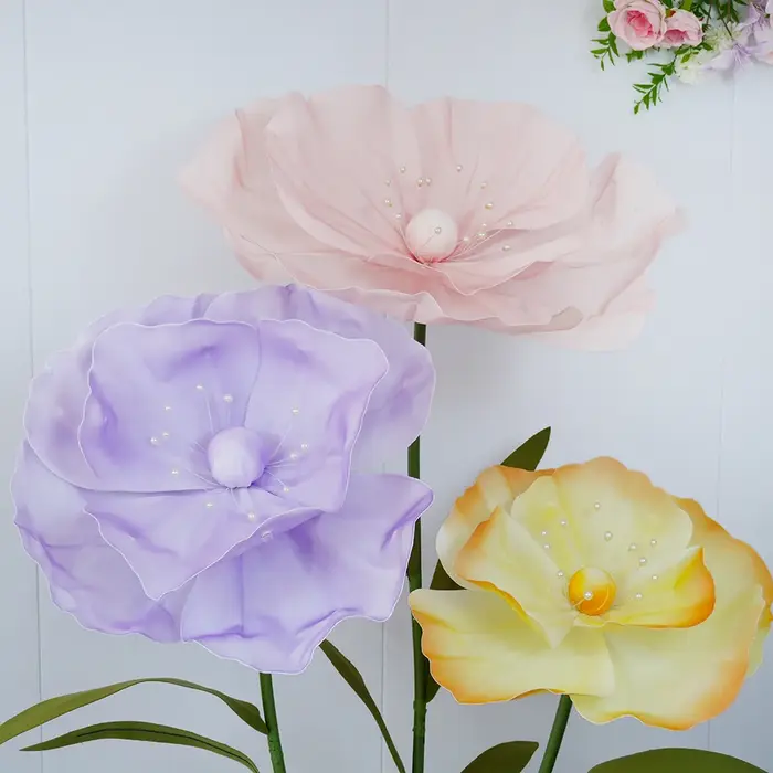Fleurs artificielles géantes 170cm