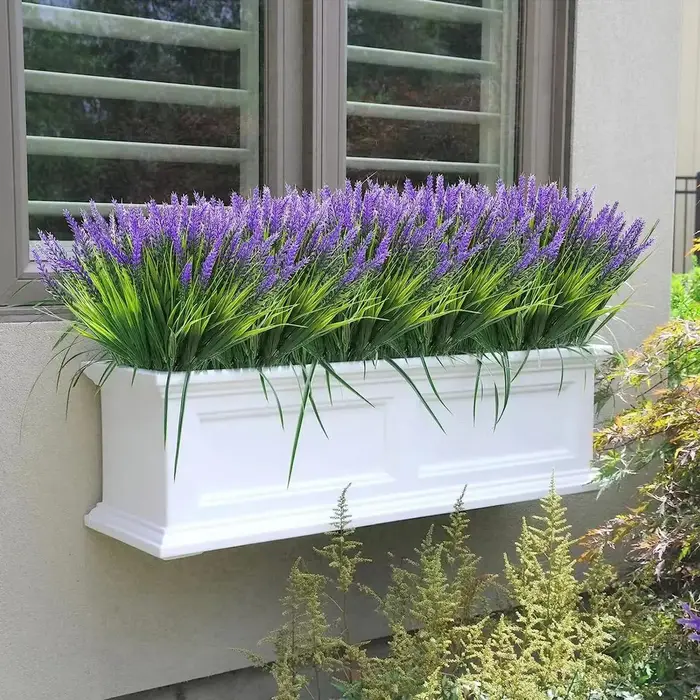Fleurs artificielles en plastique de lavande provençale