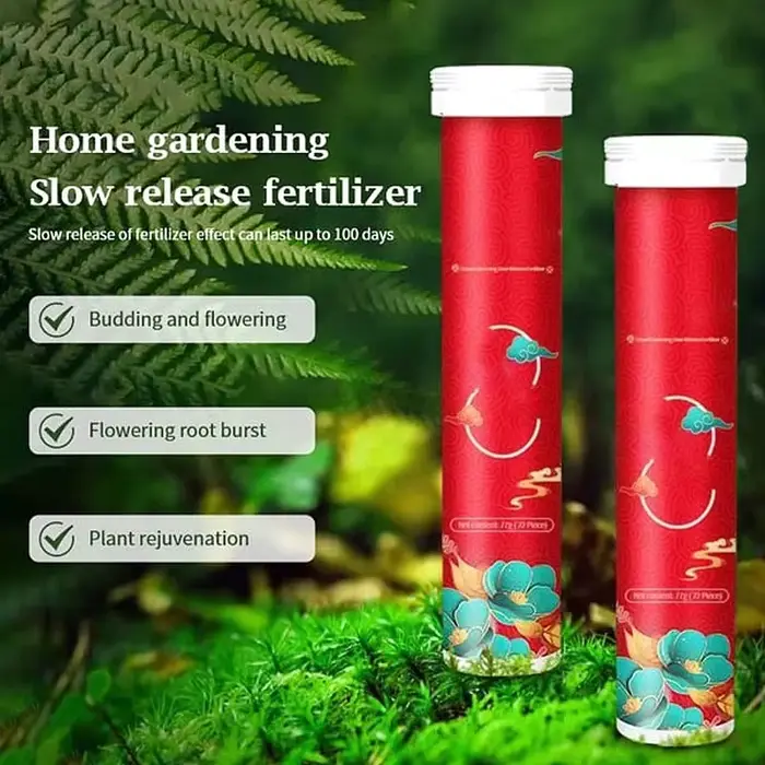 Tablette universelle à libération lente pour jardinage domestique, navigateur organique pour plantes