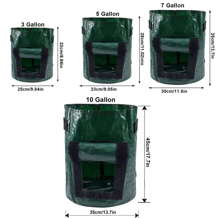 PotTagGrow-Sacs pour plantes de jardinage