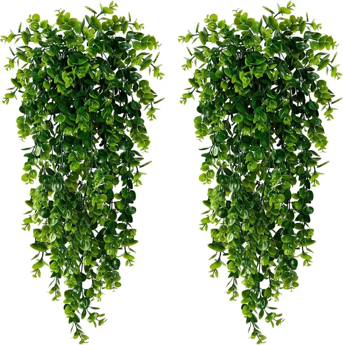 Plantes artificielles en plastique, 5 têtes, 45 mailles, fougère, vigne, offre spéciale, festival, c