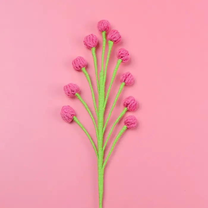 Bouquet de fleurs en Crochet