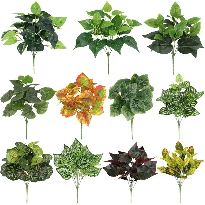Plante artificielle en plastique