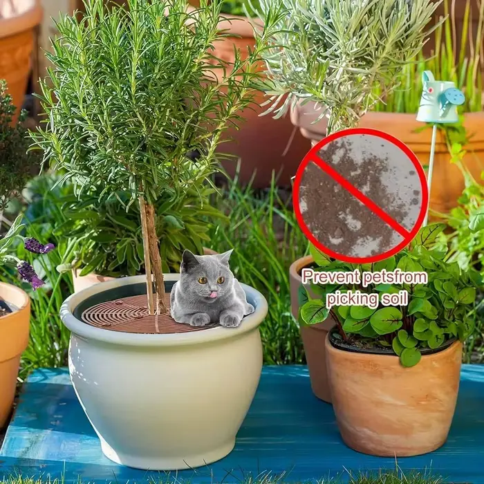 Filet de protection pour racines de plantes