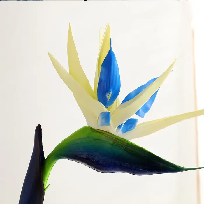Fleur artificielle petit oiseau du paradis 80CM