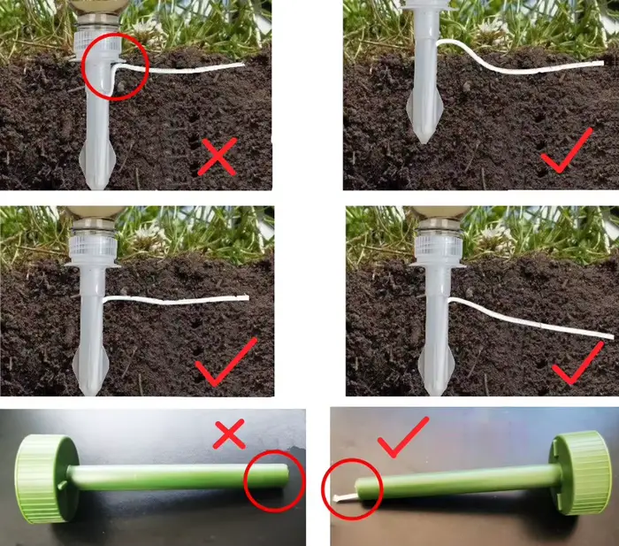 Jardinage tas d'arrosage de plantes en pot sol de jardin hydratant paresseux tas